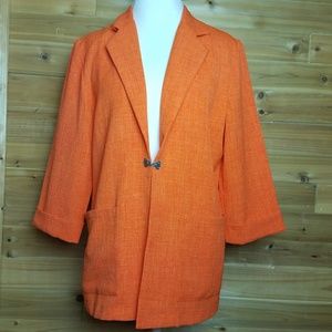 Orange Blazer/Jacket